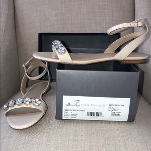 Ann Taylor Jewel Flats